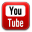 Youtube-Logo, You auf weißem, darunter Tube auf rotem Hintergrund